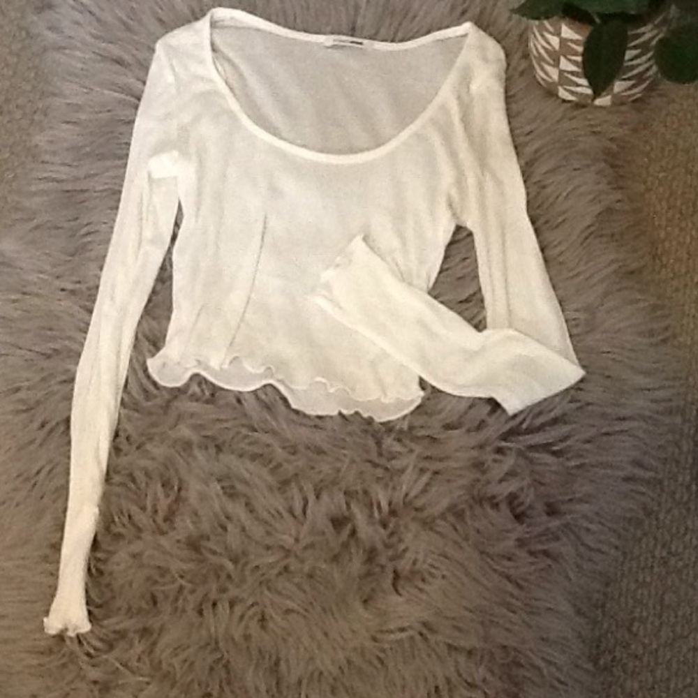 Fashion Nova lettuce leaf shirt